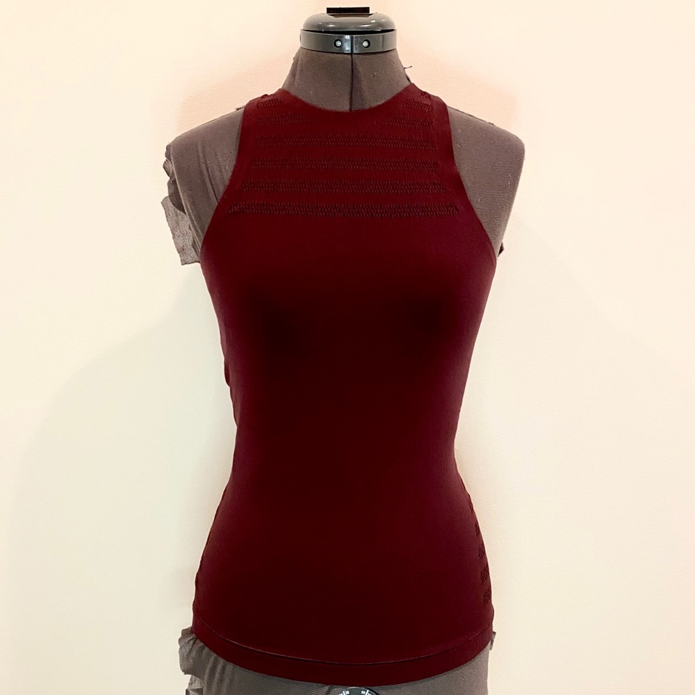 Wine Red LuluLemon Athletic Top